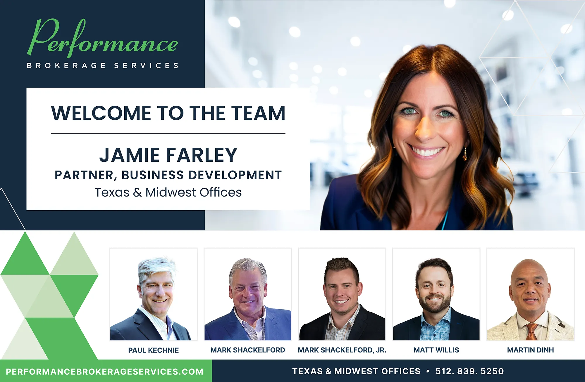 Performance Brokerage welcomes Jamie Farley
