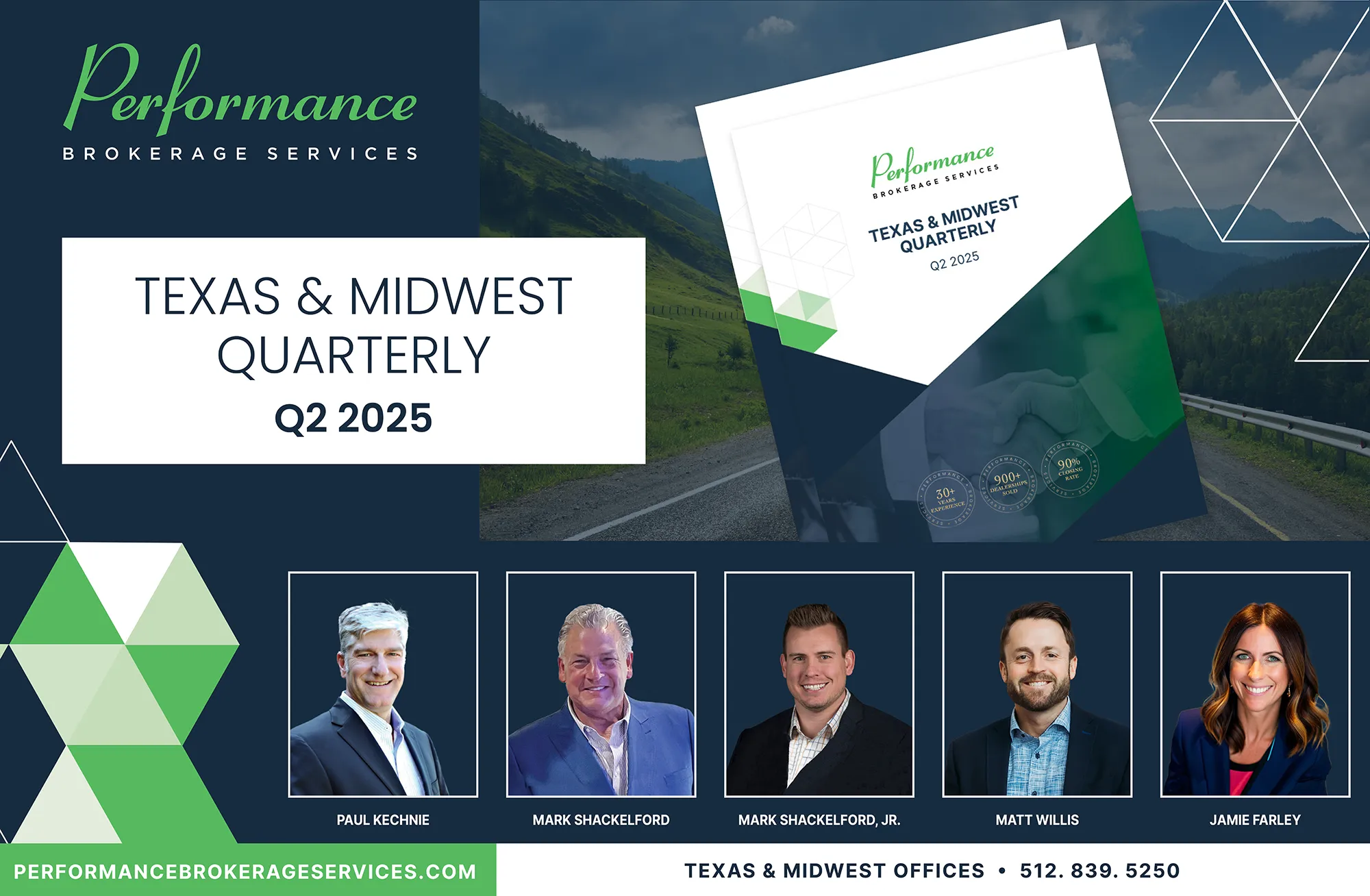Performance Brokerage Services Texas and Midwest Quarterly Report Q2 2025
