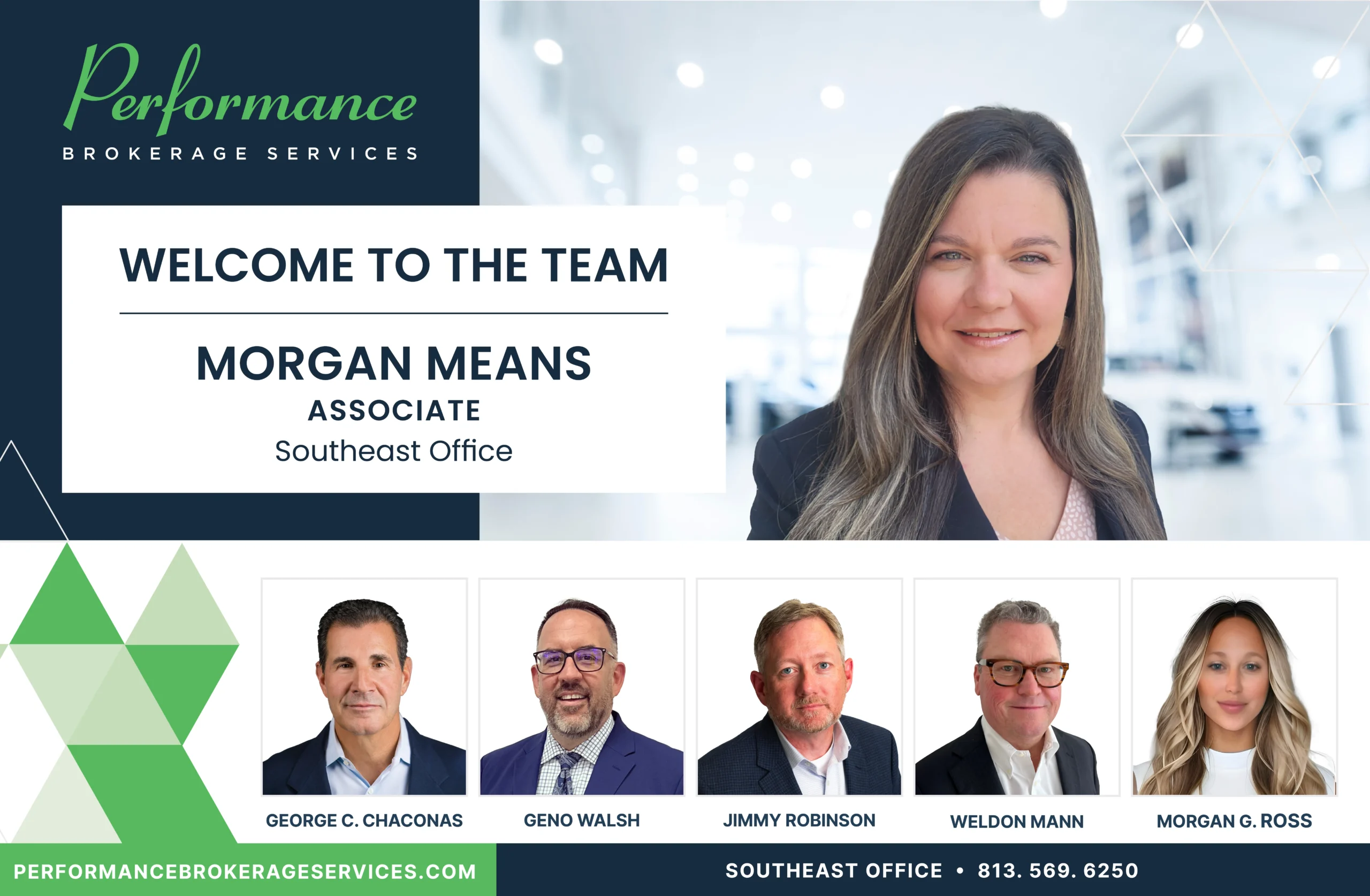 Welcome Morgan Means