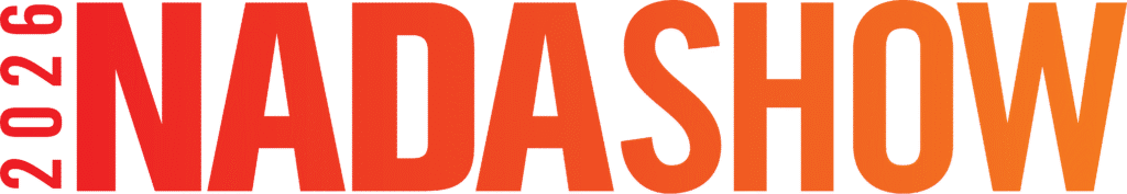 2026 NADA Show banner for the National Automobile Dealers Association event in Las Vegas